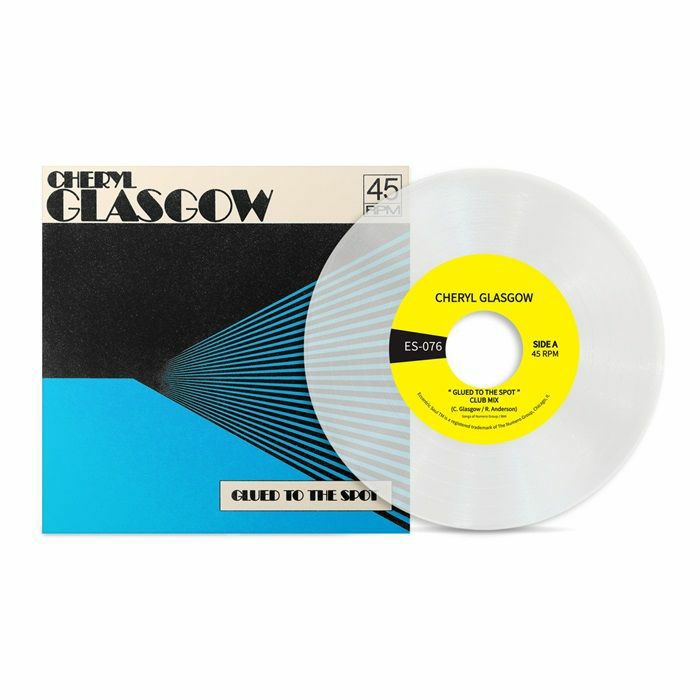 Glued To The Spot - Clear Vinyl Single vinyl record cover