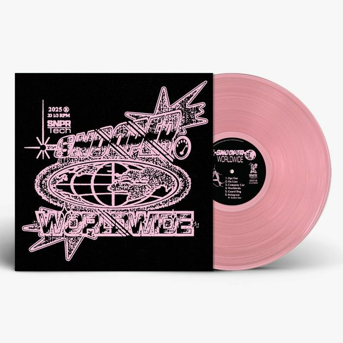 Worldwide - Pink Vinyl LP vinyl record cover