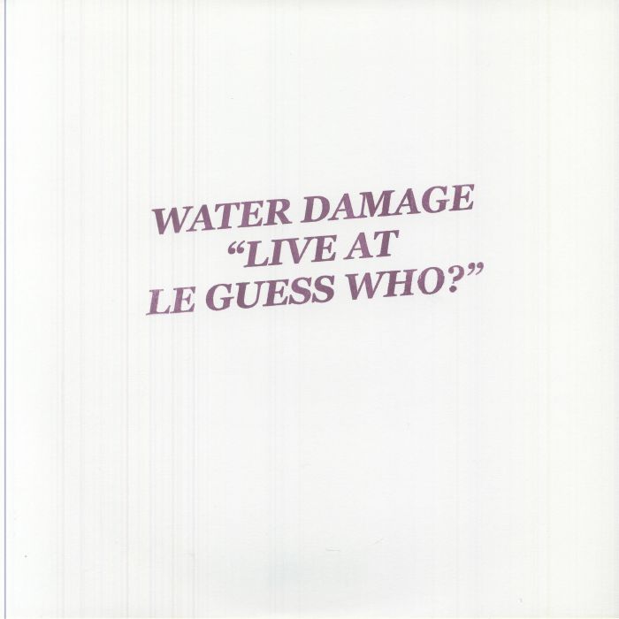 Live At Le Guess Who? - Limited Edition Vinyl LP vinyl record cover
