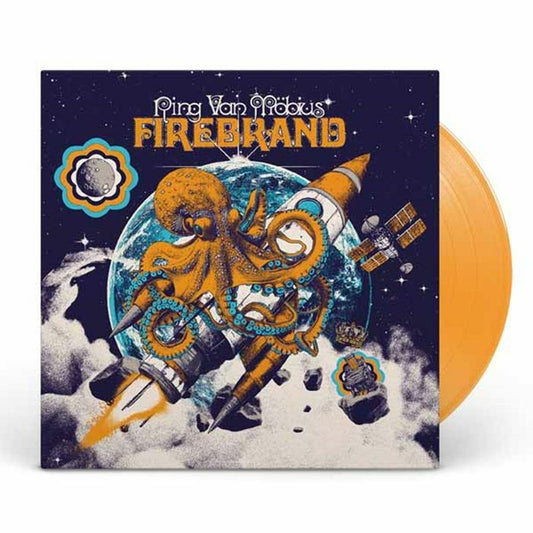 Firebrand - Orange Vinyl LP vinyl record cover