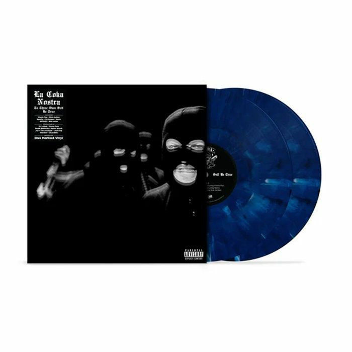 To Thine Own Self Be True - Blue Marbled Vinyl 2xLP vinyl record cover