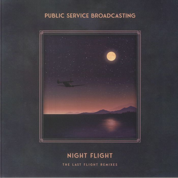 Night Flight: The Last Flight Remixes - Midnight Blue Vinyl LP vinyl record cover