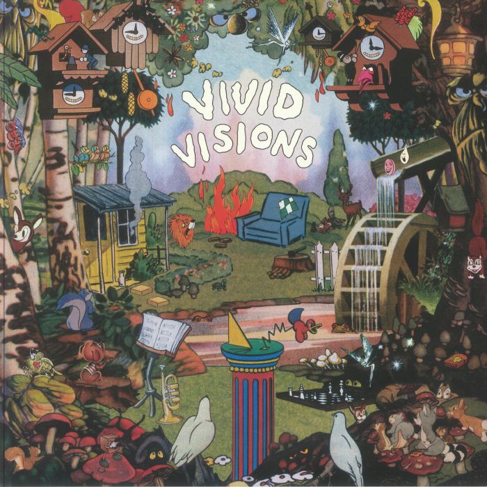 Vivid Visions - Vinyl LP vinyl record cover