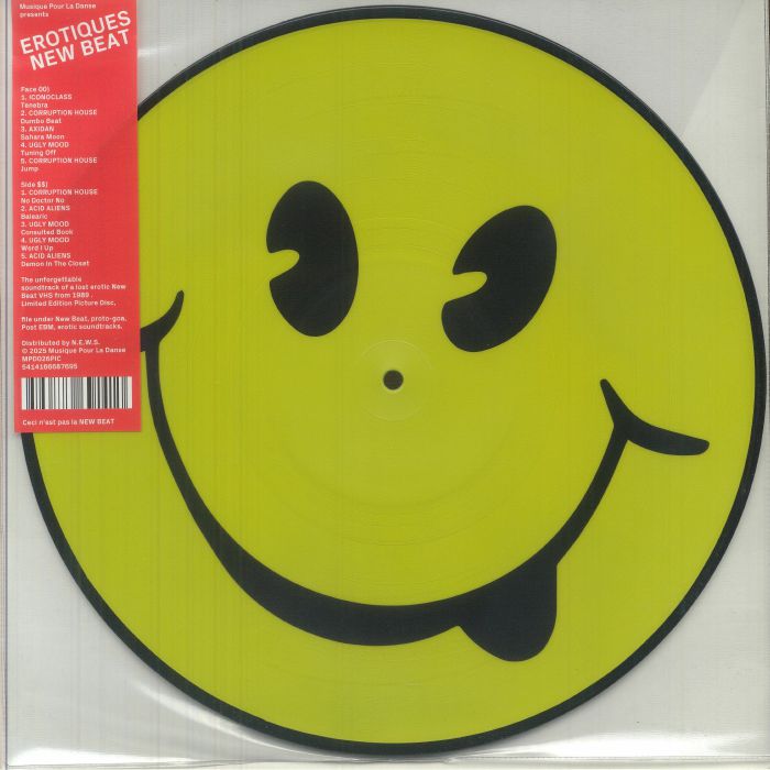Erotiques New Beat - Limited Picture Disc Vinyl LP vinyl record cover