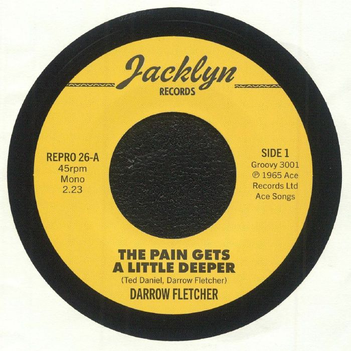 The Pain Gets A Little Deeper - Vinyl Single vinyl record cover