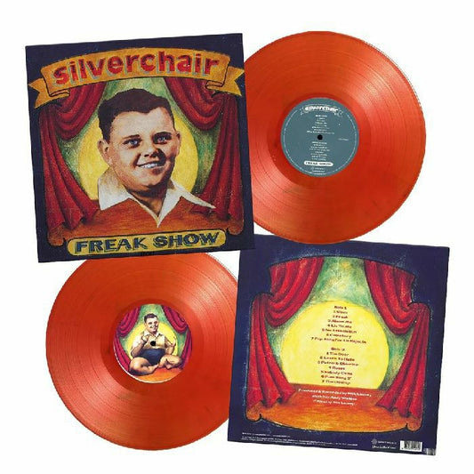 Freak Show - Limited Edition Red and Black Marbled Vinyl LP vinyl record cover