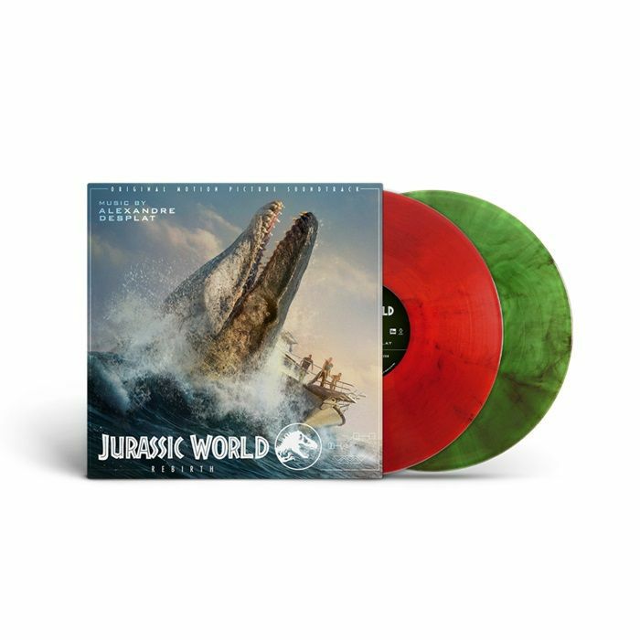 Jurassic World Rebirth (Soundtrack) - Coloured 2xLP vinyl record cover