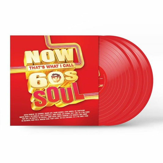 Now That's What I Call 60s Soul - Red Vinyl 3xLP vinyl record cover