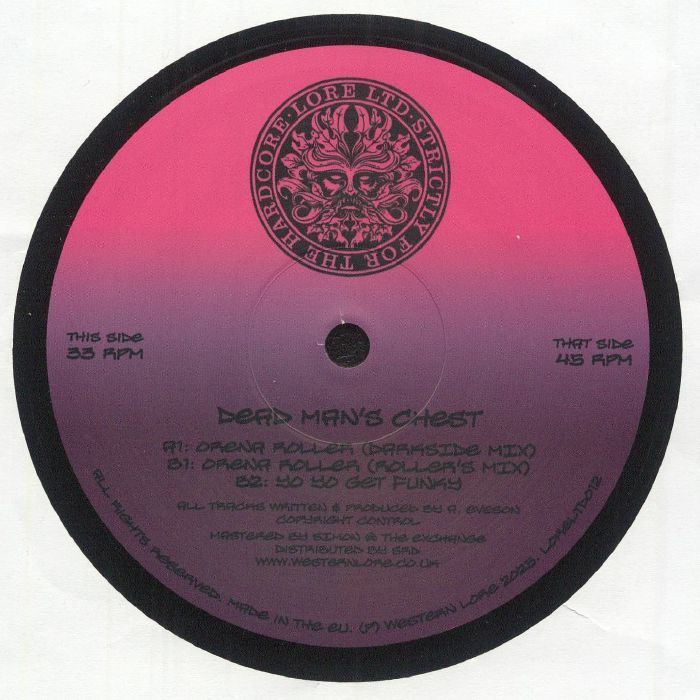 Orena Roller - Vinyl EP vinyl record cover