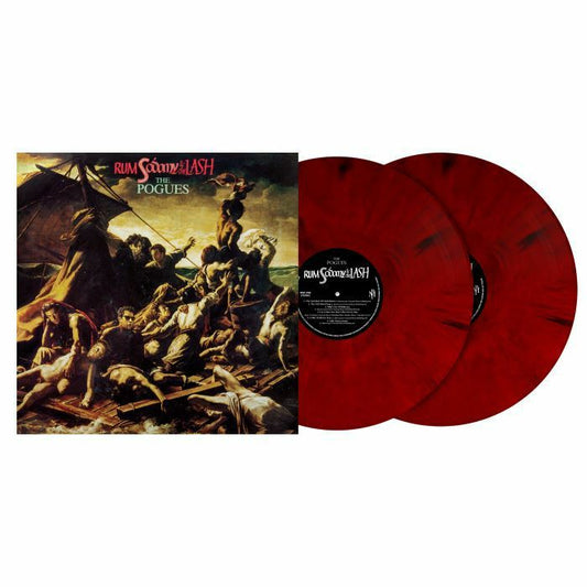 Rum Sodomy & The Lash - 40th Anniversary Red Marbled 2xLP vinyl record cover