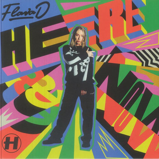 Here & Now - Blue & Pink Vinyl 2xLP vinyl record cover