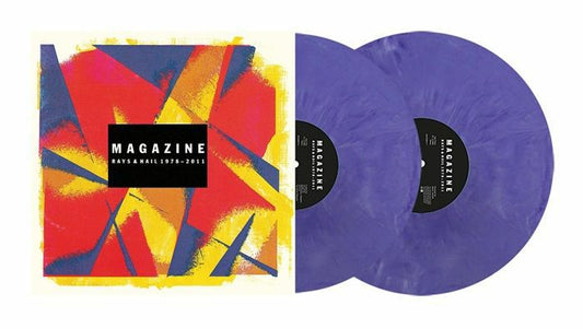 Rays & Hail 1978-2011 - Purple & White Marbled Vinyl 2xLP vinyl record cover