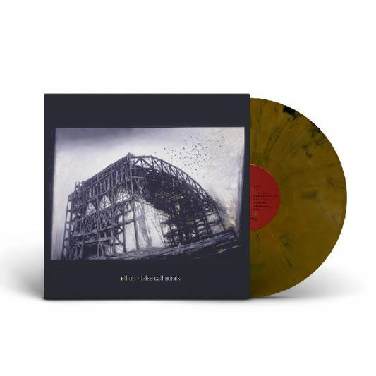 False Cathedrals - Limited Edition Brown Marbled Vinyl LP vinyl record cover