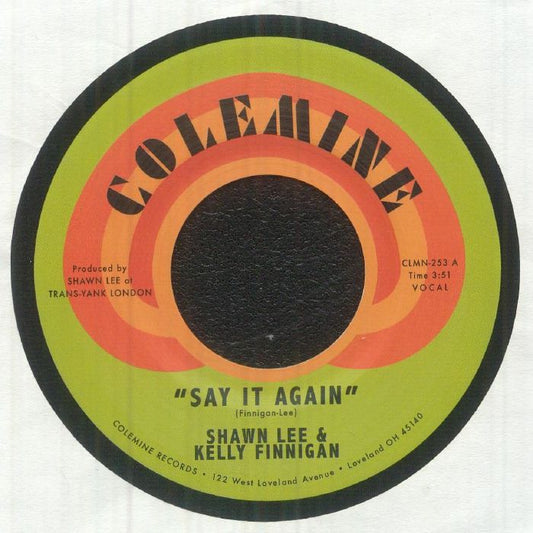 Say It Again - Vinyl Single vinyl record cover
