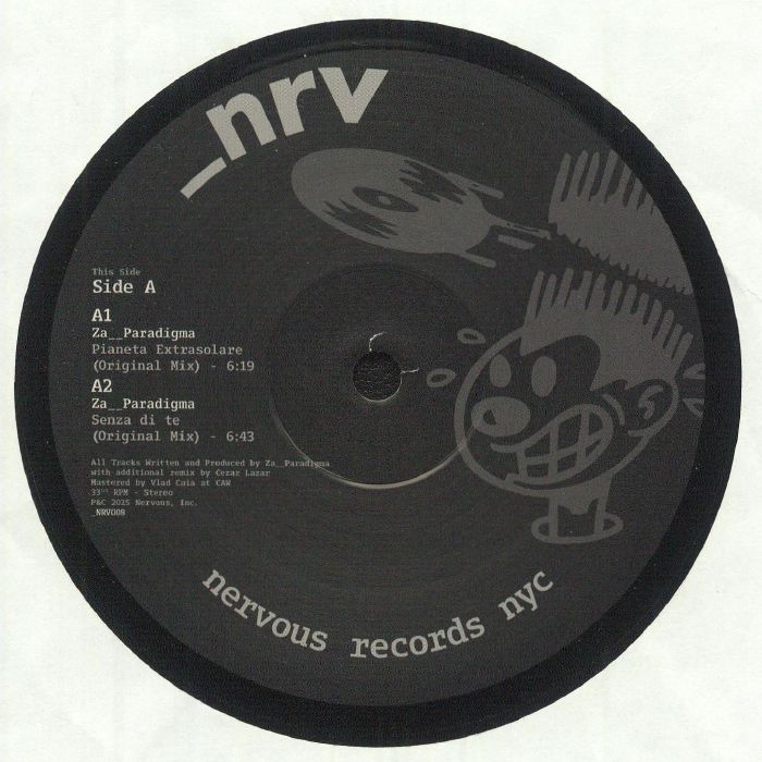 NRV 008 - Vinyl Single vinyl record cover