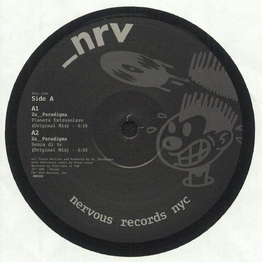 NRV 008 - Vinyl Single vinyl record cover