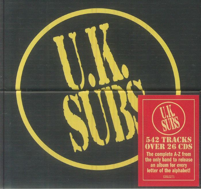 The A-Z of the U.K. Subs - 26CD Box Set CD cover