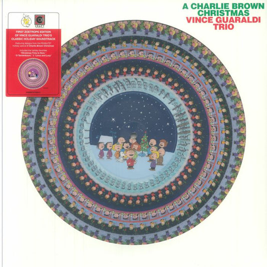 A Charlie Brown Christmas (Soundtrack) - Zoetrope Picture Disc Vinyl LP vinyl record cover