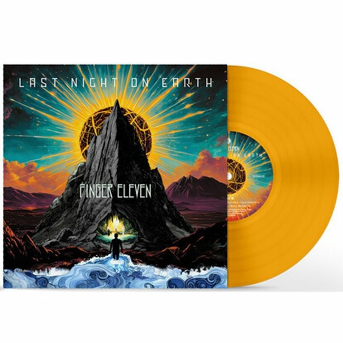 Last Night On Earth - Limited Edition Yellow Vinyl LP vinyl record cover