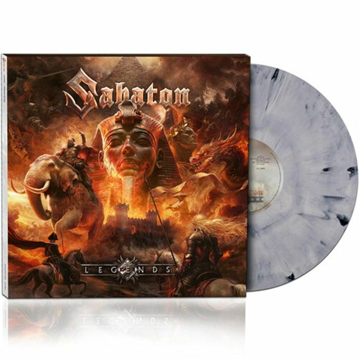 Legends - Templars Edition White Marbled Vinyl LP vinyl record cover