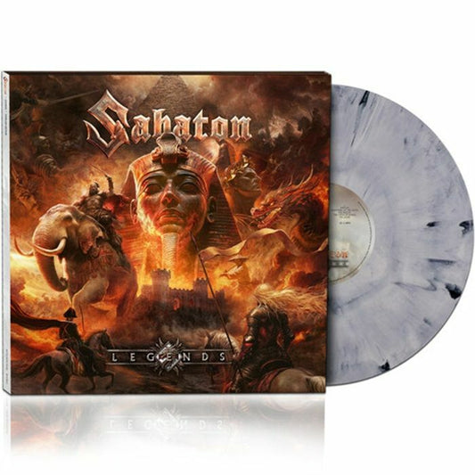 Legends - Templars Edition White Marbled Vinyl LP vinyl record cover