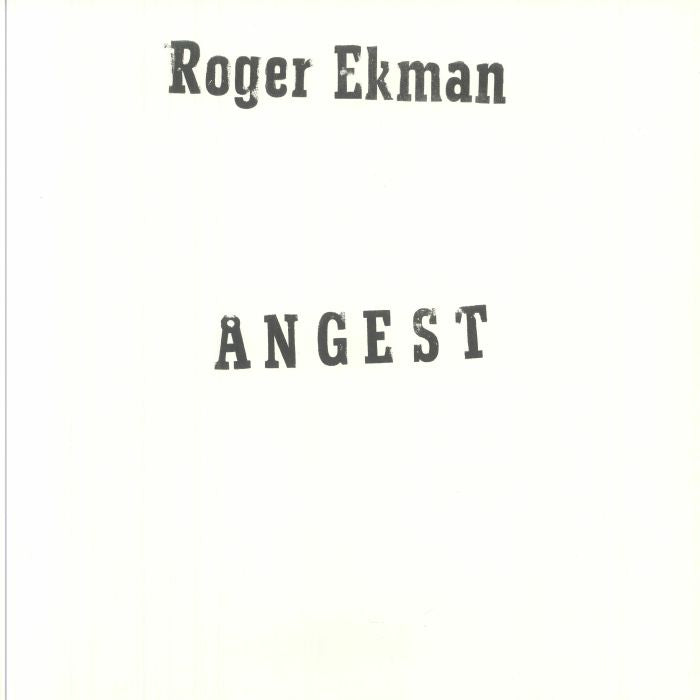 Angest - Remastered Vinyl LP vinyl record cover