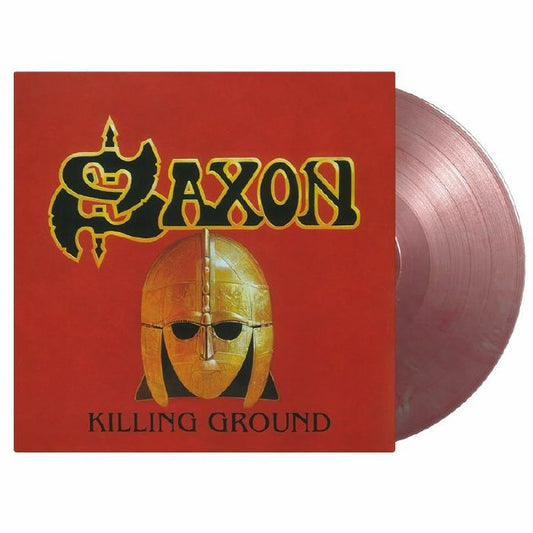 Killing Ground - Limited Edition Red & Silver Marbled Vinyl LP vinyl record cover