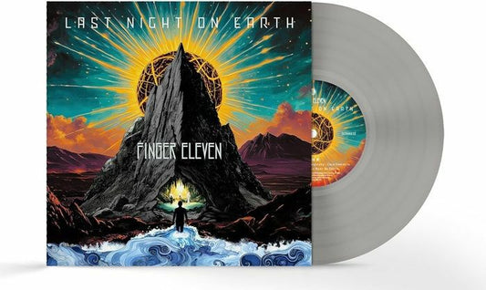 Last Night On Earth - Silver Vinyl LP vinyl record cover