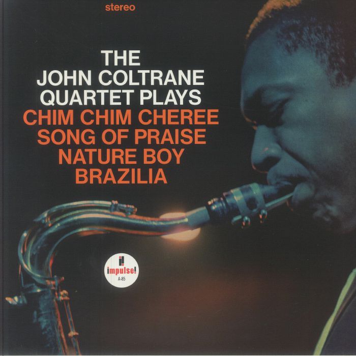 The John Coltrane Quartet Plays - Vinyl LP vinyl record cover