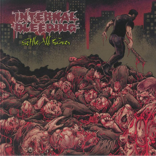 Settle All Scores - Blood Red Vinyl LP vinyl record cover
