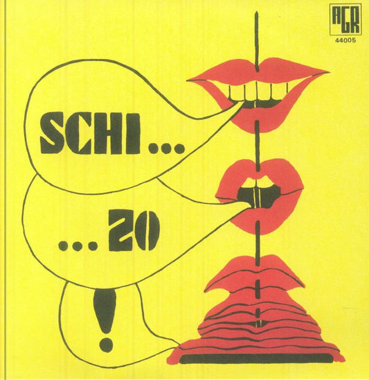 Schizo (& The Little Girl) - Reissue Vinyl Single vinyl record cover