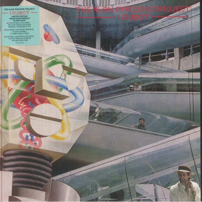 I Robot - Half-Speed Remastered Clear Vinyl LP vinyl record cover