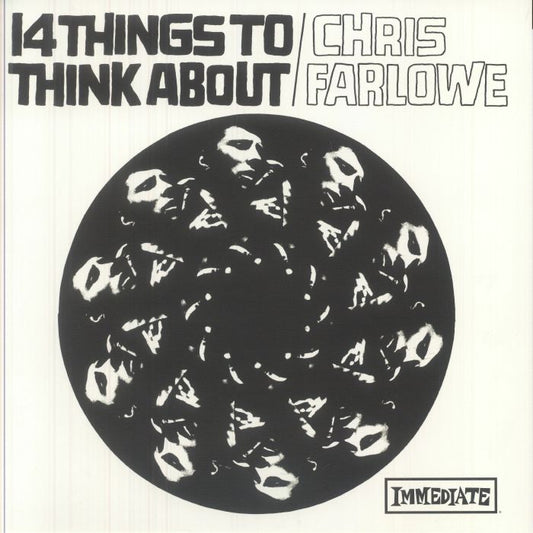14 Things To Think About - White Vinyl LP vinyl record cover