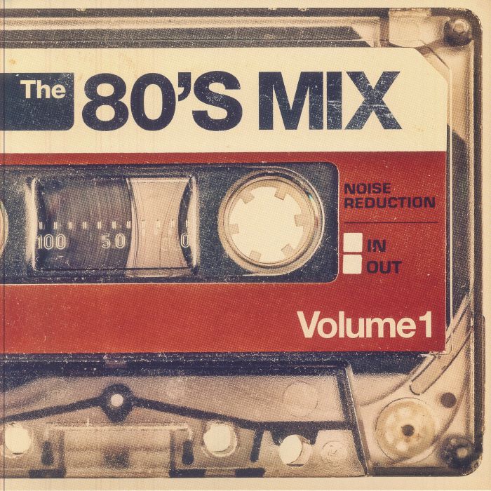 The 80s Mix Volume 1 - Red Vinyl LP vinyl record cover