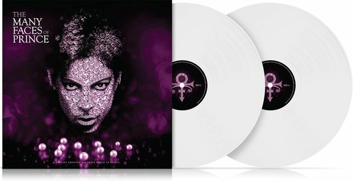 The Many Faces Of Prince - White Vinyl 2xLP vinyl record cover