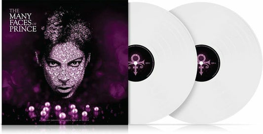 The Many Faces Of Prince - White Vinyl 2xLP vinyl record cover