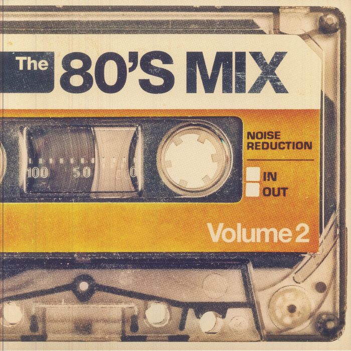 The 80's Mix Volume 2 - Orange Vinyl LP vinyl record cover