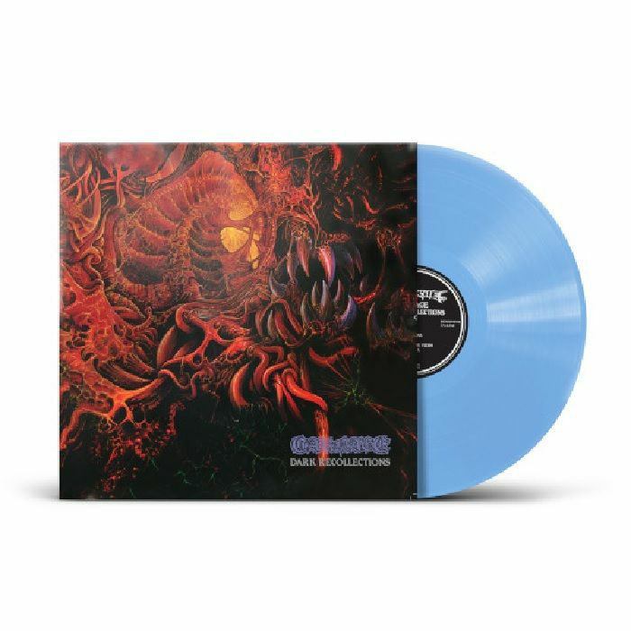 Dark Recollections - Light Blue Vinyl LP vinyl record cover