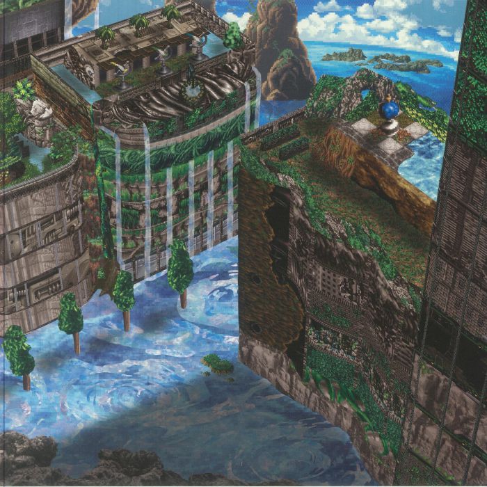 Tide Pools - Clear Blue Vinyl LP vinyl record cover