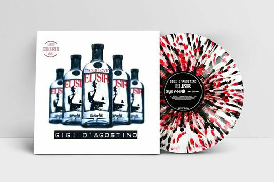 Elisir - Red & Black Clear Splattered Vinyl Single vinyl record cover