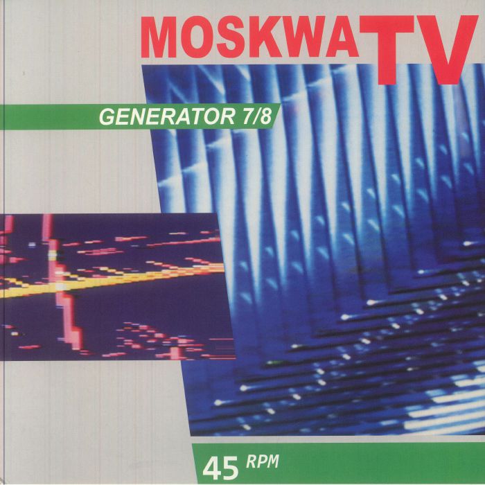 Generator 7/8 - Blue & Red Splatter Vinyl Single vinyl record cover