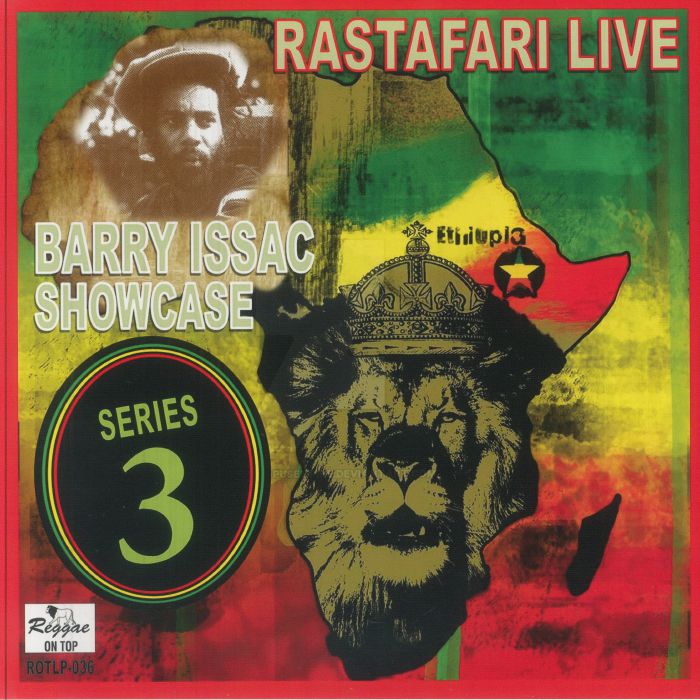 Rastafari Live Showcase Series 3 - Vinyl LP vinyl record cover