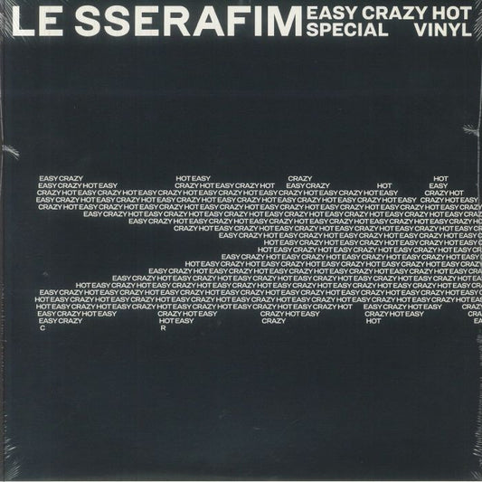 Easy Crazy Hot Special Vinyl - Black Vinyl LP vinyl record cover
