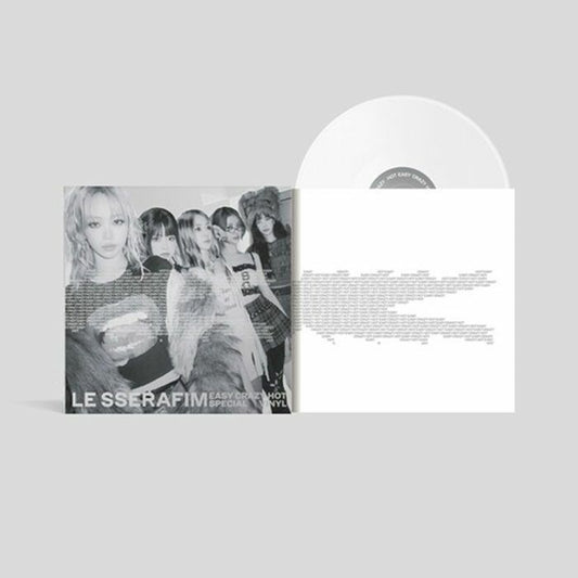 Easy Crazy Hot Special Vinyl - Limited Edition Silver White Vinyl LP vinyl record cover