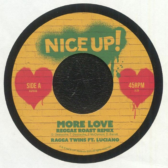 More Love (Reggae Roast Remix) - Vinyl Single vinyl record cover