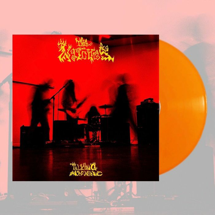 Talking Machine - Orange Vinyl LP vinyl record cover