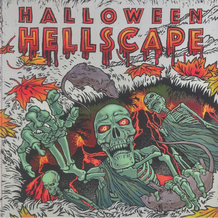 Halloween Hellscape - Vinyl LP vinyl record cover
