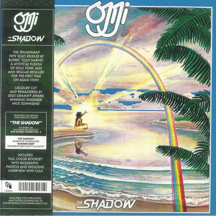 The Shadow - Remastered Translucent Blue Vinyl LP vinyl record cover