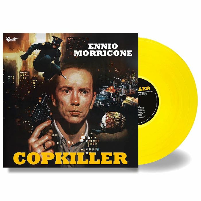 Copkiller (Soundtrack) - Translucent Yellow Vinyl LP vinyl record cover