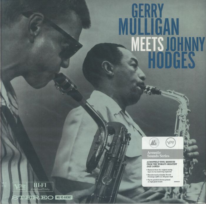 Gerry Mulligan Meets Johnny Hodges - Vinyl LP vinyl record cover